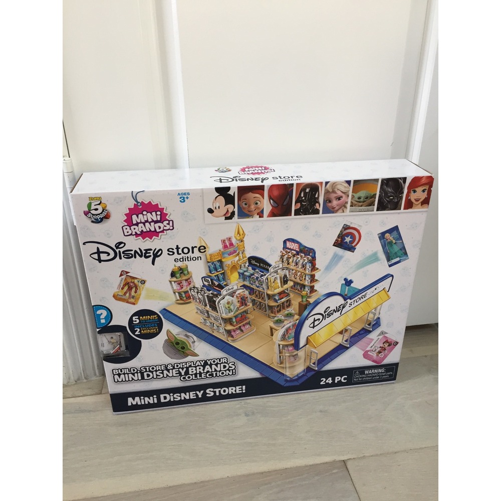 Zuru 5 Surprise Mini Brands Disney Store Edition Playset with 5 Mystery Minis